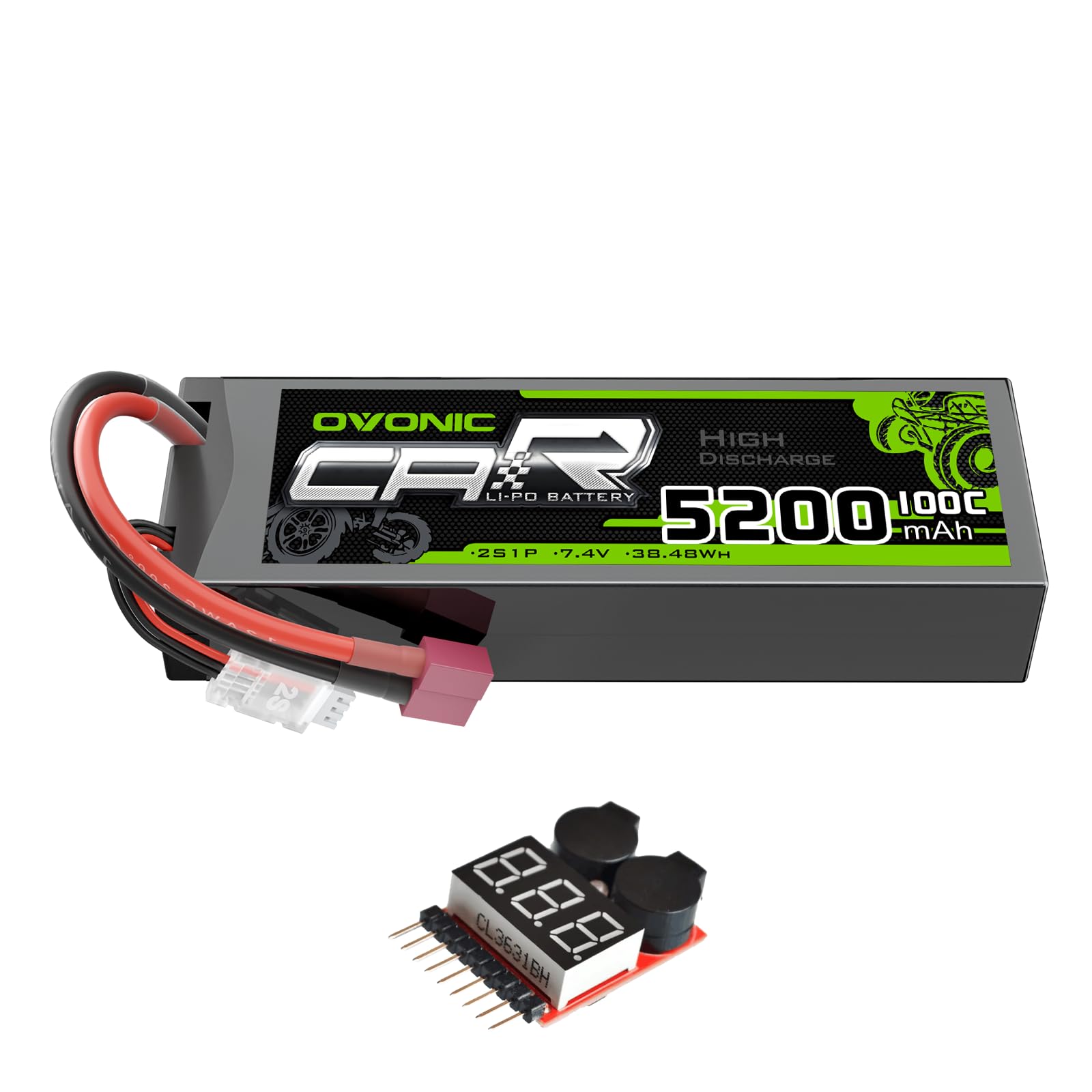 ボニック プロ Amazon.com: OVONIC Lipo Battery 7.4V 100C 5200mAh 2S Battery Dean